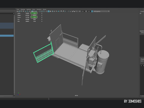 Construction Lift - Big Version Model 3D