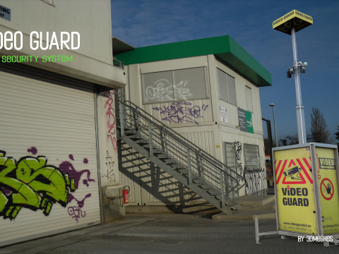 Video Guard - Construction sites security camera 3D Model