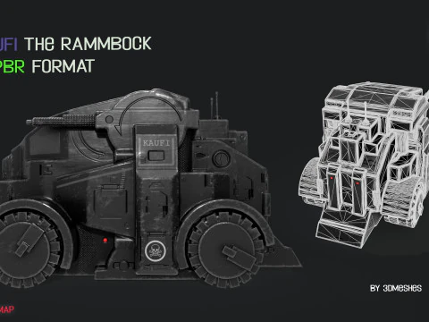 카우피 더 램복 3D 모델