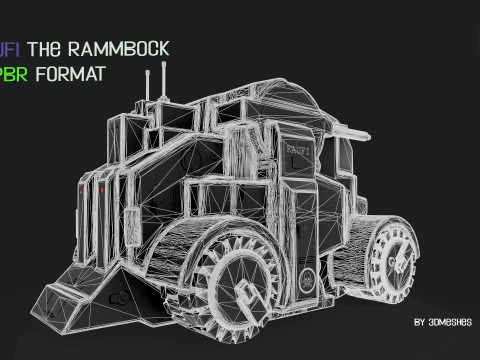 KAUFI the Rammbock 3D Model