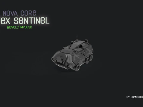 Nova Core - Apex Sentinel - Bicycle impulse 3D Model