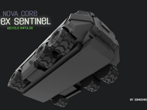 Nova Core - Apex Sentinel - Bicycle impulse 3D Model