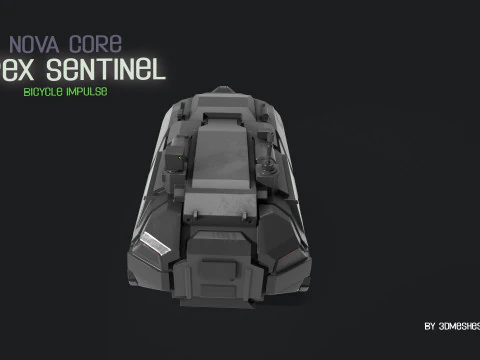 Nova Core - Apex Sentinel - Bicycle impulse 3D Model