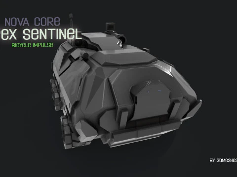 Nova Core - Apex Sentinel - Bicycle impulse 3D Model