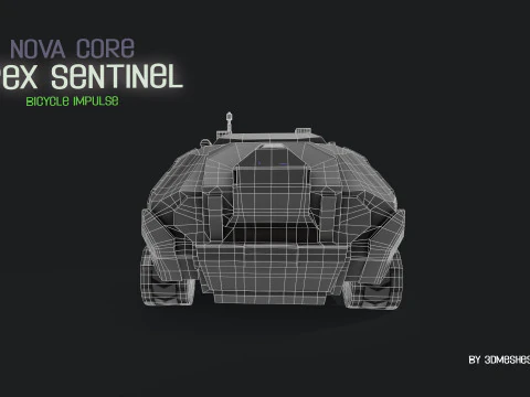 Nova Core - Apex Sentinel - Bicycle impulse 3D Model