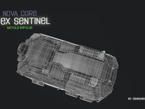 Nova Core - Apex Sentinel - Bicycle impulse 3D Model