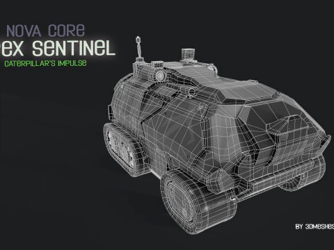 Nova Core - Apex Sentinel - Caterpillars impulse 3D Model