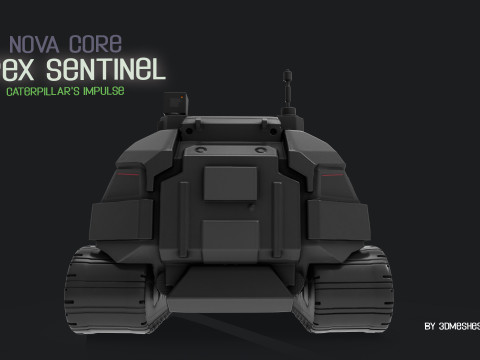 Nova Core - Apex Sentinel - Caterpillars impulse Modèle 3D