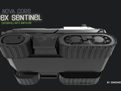 Nova Core - Apex Sentinel - Caterpillars impulse 3D Model