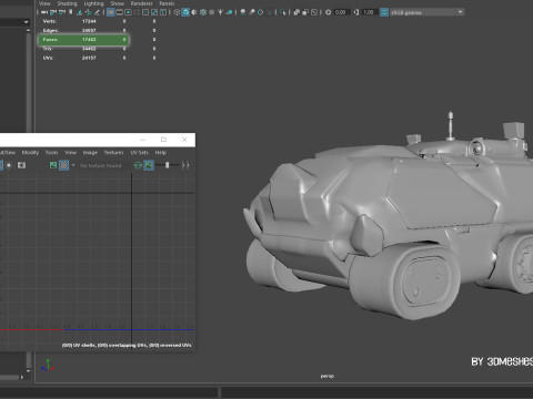 Nova Core - Apex Sentinel - Caterpillars impulse Modèle 3D