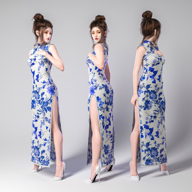 Model cheongsam deals