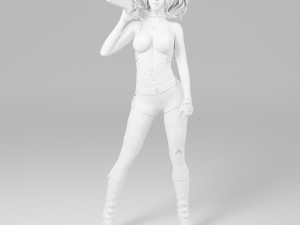 A sexy girl in pose Model 3D