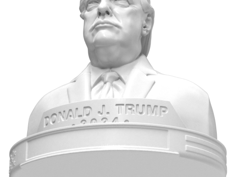 Donald Trump Bust 3D-Modell