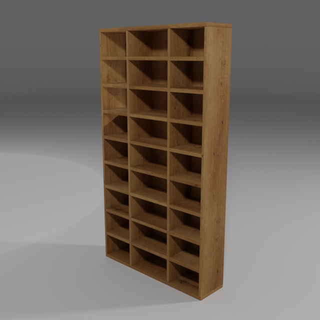 Shelf Modello 3D .c4d .max .obj .3ds .fbx .stl .blend 