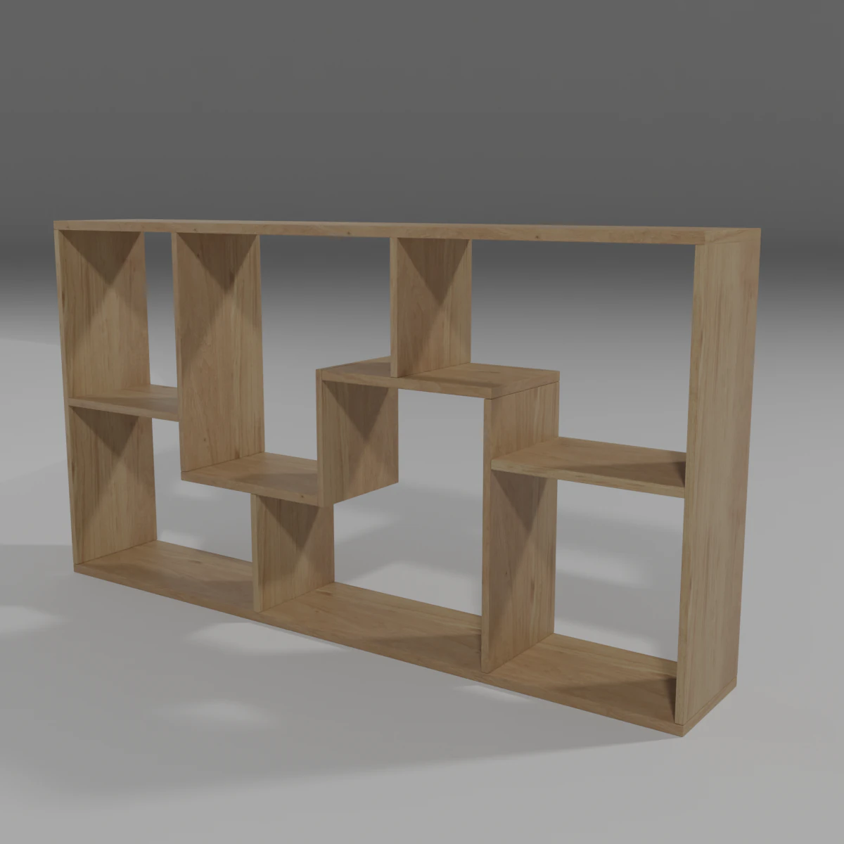 Shelf 3D Model .c4d .max .obj .3ds .fbx .stl .blend 