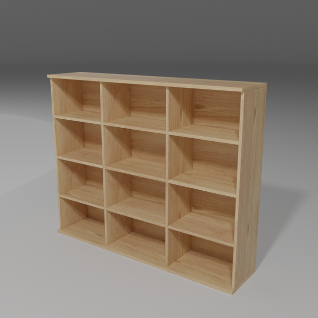Shelf 3D Model .c4d .max .obj .3ds .fbx .stl .blend 