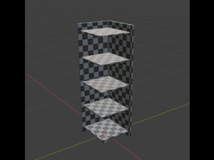 Shelf 3D-Modell