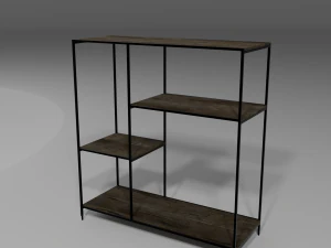 Полка 3D Модель