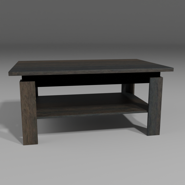 Coffee Table Modello 3D .c4d .max .obj .3ds .fbx .stl .blend 