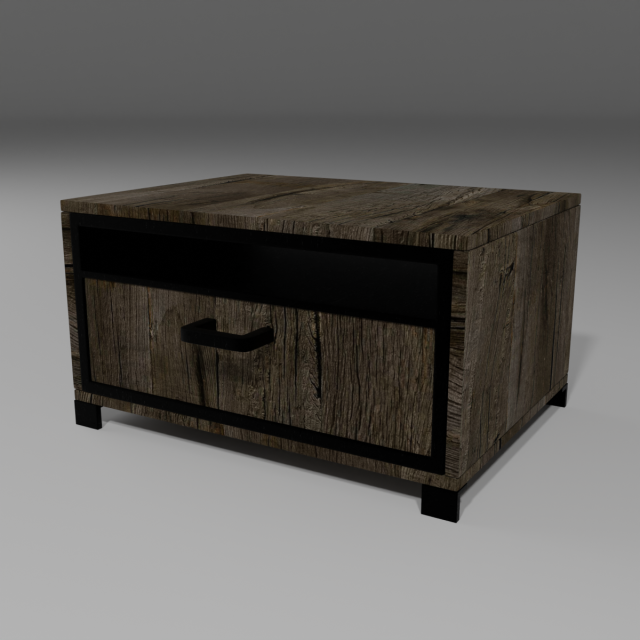 Coffee Table Model 3D .c4d .max .obj .3ds .fbx .stl .blend 