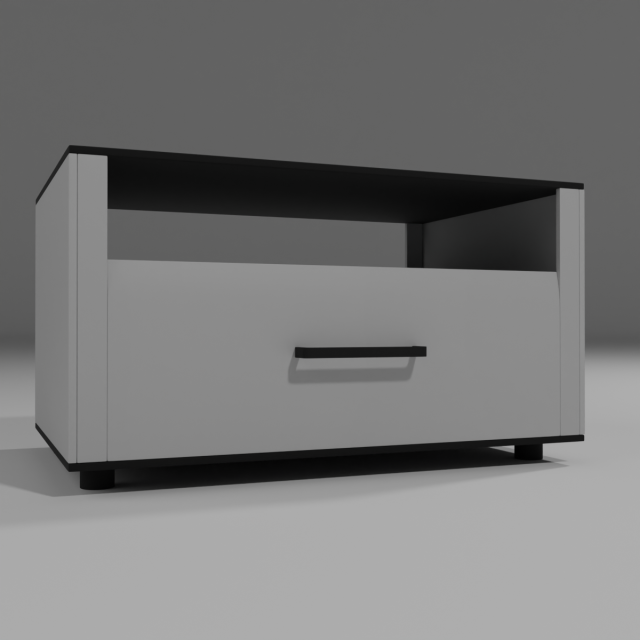 Coffee Table 3D Model .c4d .max .obj .3ds .fbx .stl .blend 
