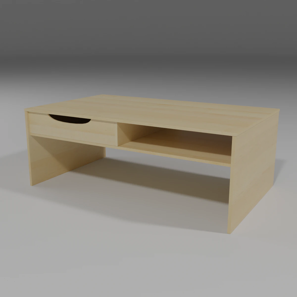 Coffee Table 3D Model .c4d .max .obj .3ds .fbx .stl .blend 