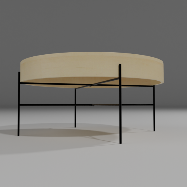 Coffee Table 3D Модель .c4d .max .obj .3ds .fbx .stl .blend 