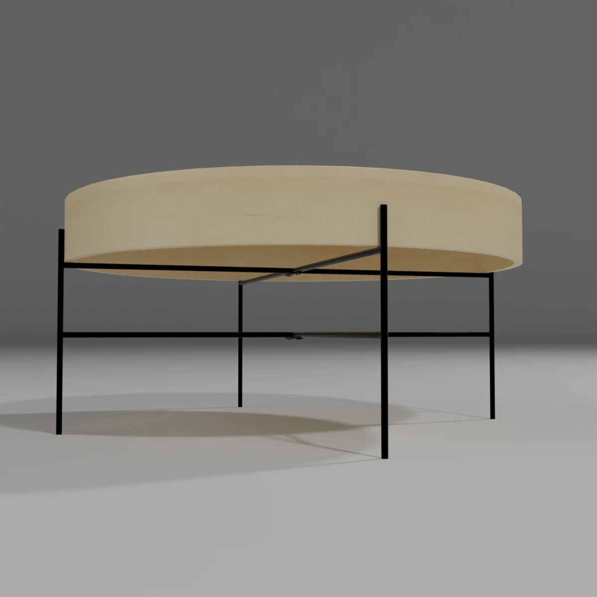 Coffee Table 3D Model .c4d .max .obj .3ds .fbx .stl .blend 