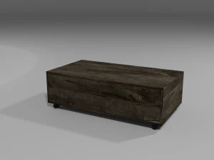 Couchtisch 3D Modell
