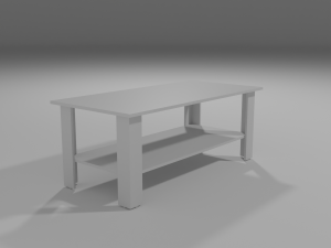 Coffee Table 3D 모델