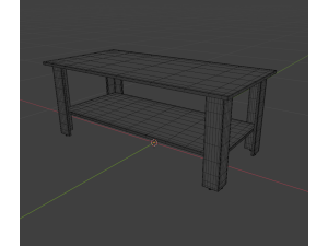 Coffee Table 3D Model
