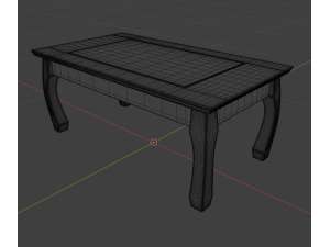 Coffee Table 3D Model