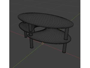 Coffee Table 3D Model
