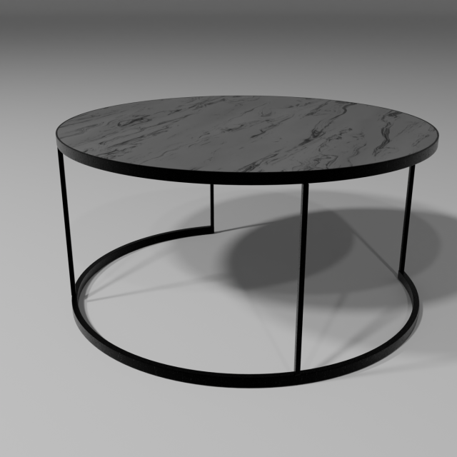 Coffee Table 3D Модель .c4d .max .obj .3ds .fbx .stl .blend