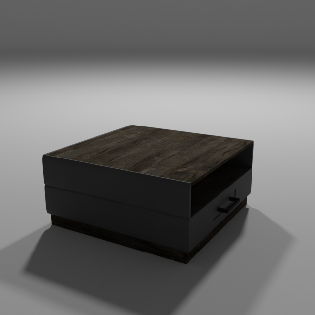 Coffee Table Modello 3D .c4d .max .obj .3ds .fbx .stl .blend 
