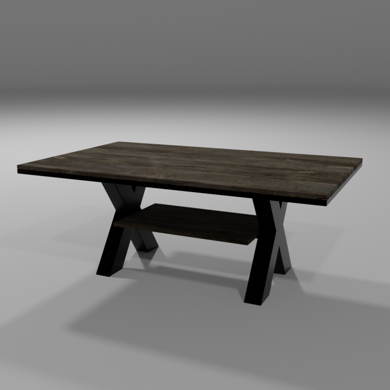 Coffee Table 3D Model .c4d .max .obj .3ds .fbx .stl .blend