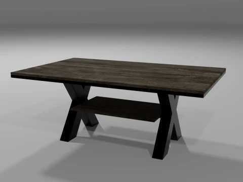 Couchtisch 3D Modell