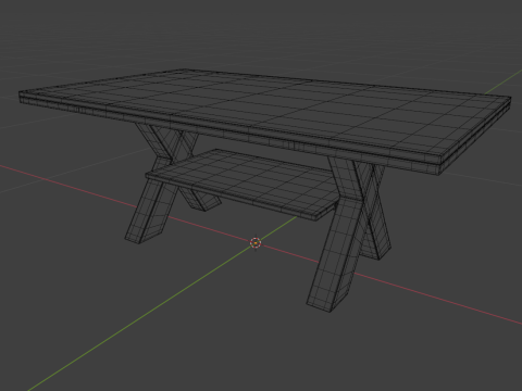 Coffee Table 3D Model