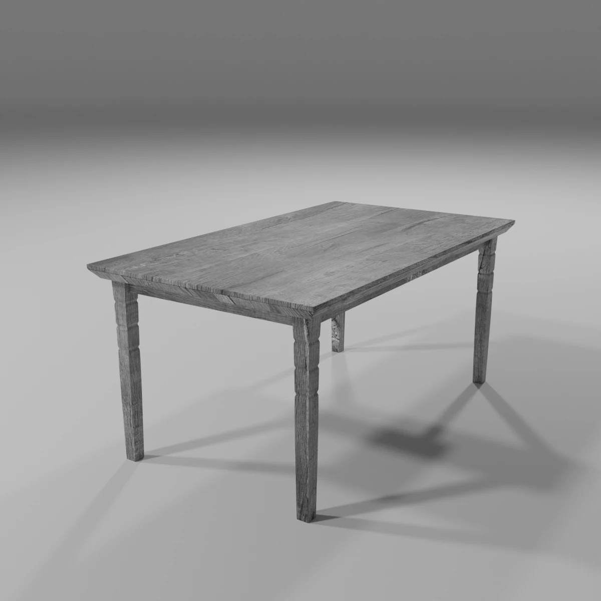 Coffee Table 3D Model .c4d .max .obj .3ds .fbx .stl .blend 