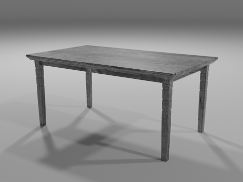 Coffee Table 3D 모델