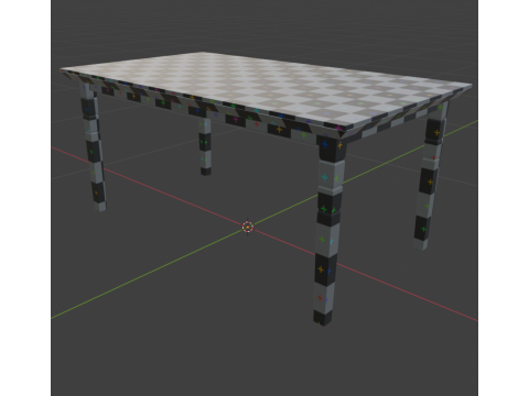 Coffee Table 3D 모델