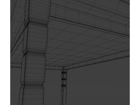 Coffee Table 3D Model