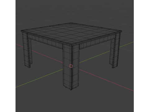 Coffee Table 3D Model