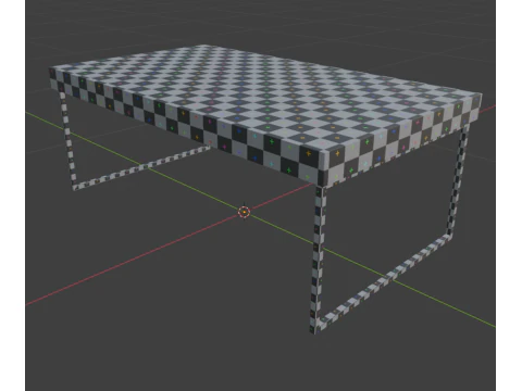 Mesa de caf&eacute; Modelo 3D
