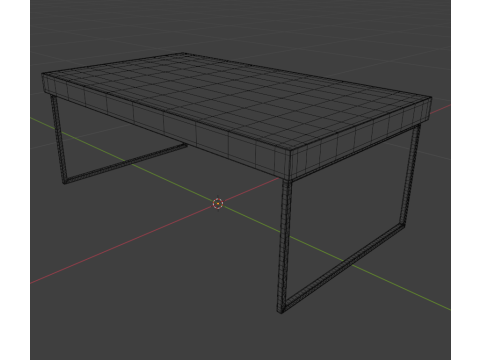 Coffee Table 3D Model