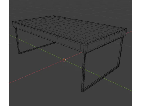Mesa de caf&eacute; Modelo 3D