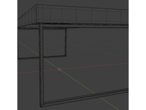 Mesa de caf&eacute; Modelo 3D