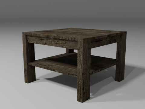 Coffee Table 3D 모델