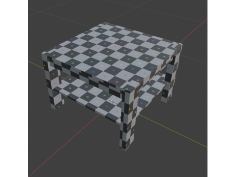 Coffee Table 3D 모델