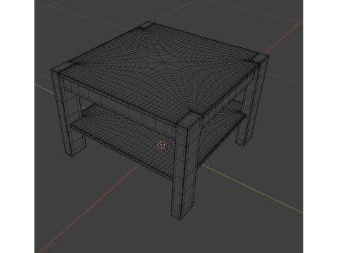Coffee Table 3D 모델
